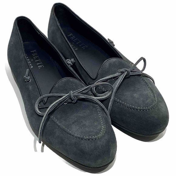 Frette By Harrys London EU 40, US 9 Gray Suede Shoes...
